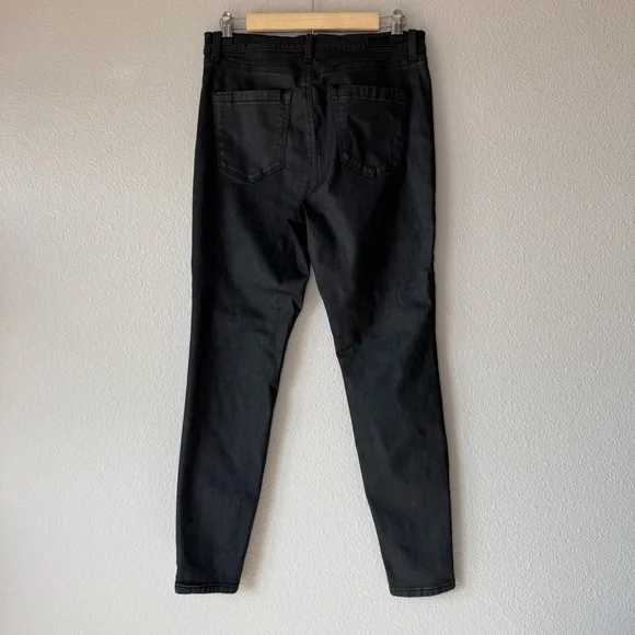 Blank NYC Faux Leather Jeans High Rise Skinny - Picture 2 of 10